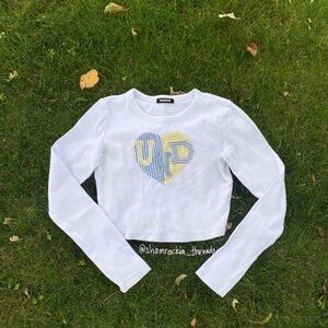 Notre Dame hand sewn patchwork shirt